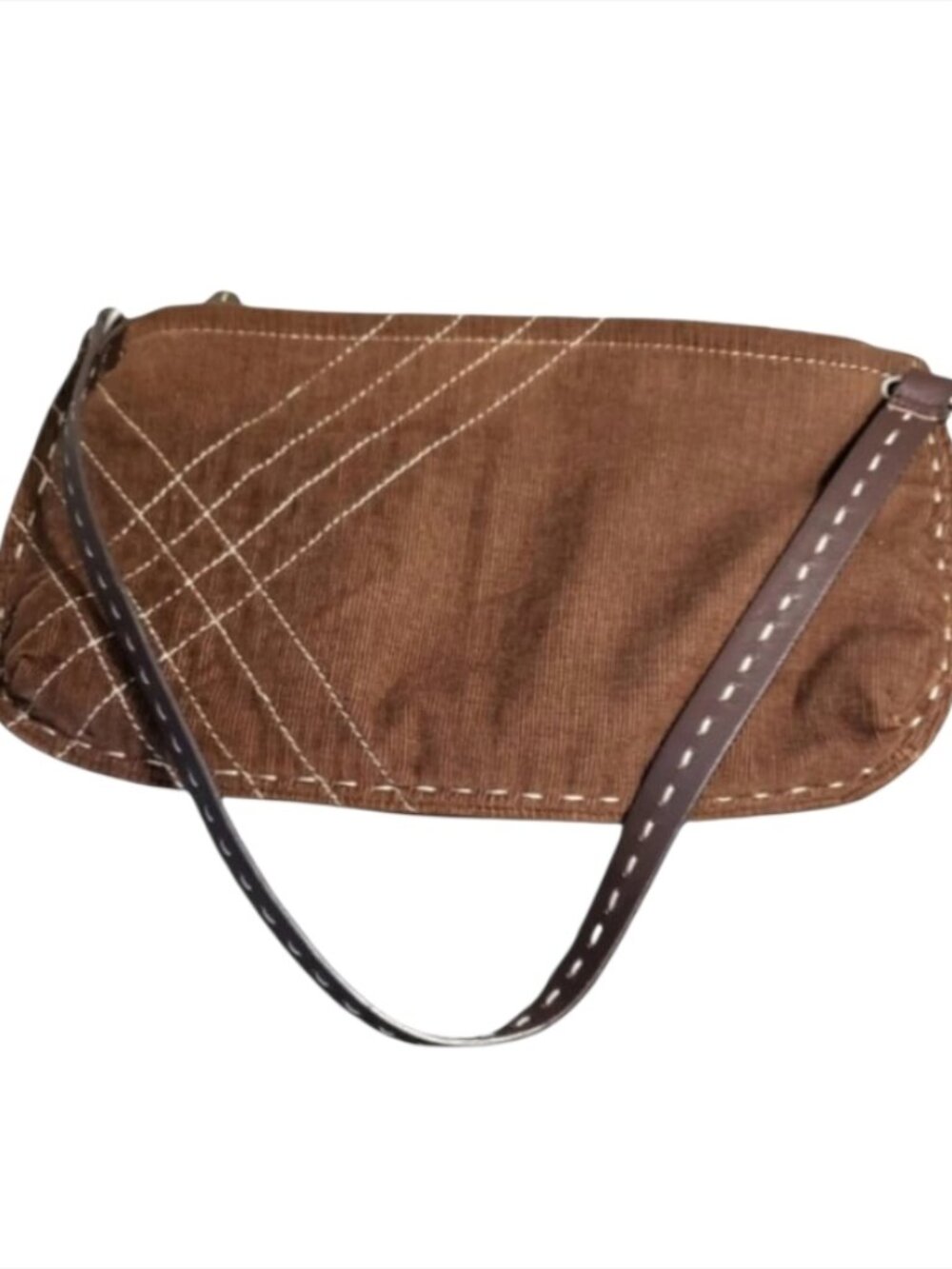 Gap Corduroy Purse Shoulder Bag Brown Y2K Grungecore